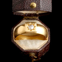 Edwardian Star-Set Diamond Ring