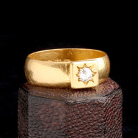 Edwardian Star-Set Diamond Ring