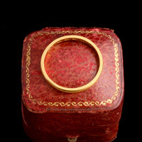 Early Victorian 22k Gold Wedding Band