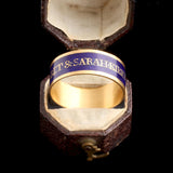 Georgian Margaret & Sarah Sisters Mourning Ring