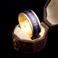 Georgian Margaret & Sarah Sisters Mourning Ring