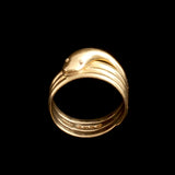 Edwardian Coiled Snake Ring