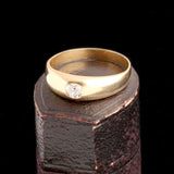 Victorian Old Cut Diamond Stirrup Ring