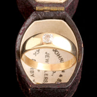Victorian Old Cut Diamond Stirrup Ring