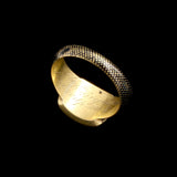 Georgian Enamel Scales Mourning Ring