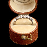 Georgian Rose Cut Diamond Half Hoop
