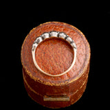 Georgian Rose Cut Diamond Half Hoop