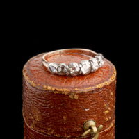 Georgian Rose Cut Diamond Half Hoop