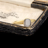 Medieval Blue Chalcedony Ring