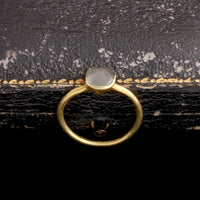 Medieval Blue Chalcedony Ring