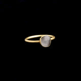 Medieval Blue Chalcedony Ring