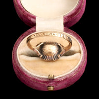 Georgian Amethyst Mourning Ring