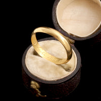 18th Century "Let love continue" Posy Ring
