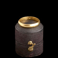 18th Century "Let love continue" Posy Ring