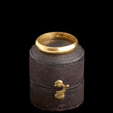 18th Century "Let love continue" Posy Ring