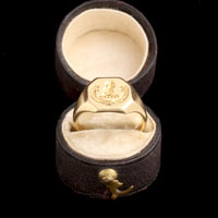1930s "Stet Honos et Gratia Vivax" Signet Ring