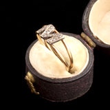 1920s Diamond "M" Ring