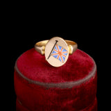 WWI Era Union Jack Locket Ring