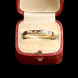 Georgian William Lamb Mourning Ring