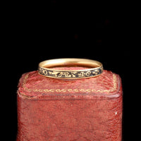 Georgian William Lamb Mourning Ring