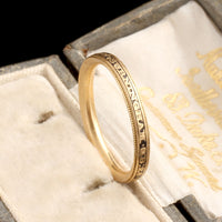 Georgian Mrs Sarah Burningham Mourning Ring