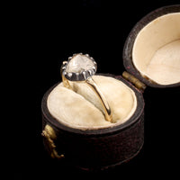 Georgian Rose Cut Macle Diamond Ring