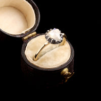 Georgian Rose Cut Macle Diamond Ring