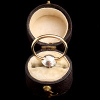 Georgian Rose Cut Macle Diamond Ring