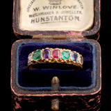 Mid Victorian DEAREST Acrostic Ring