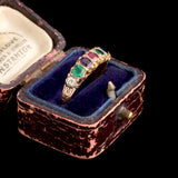 Mid Victorian DEAREST Acrostic Ring