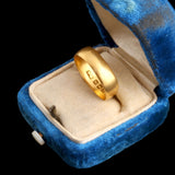 Edwardian 22k Gold 5.8mm Wedding Band