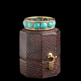 Victorian Turquoise Eternity Ring