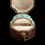 Victorian Turquoise Eternity Ring