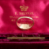 Victorian Turquoise Locket Ring