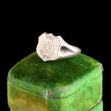 Edwardian 27th Regiment of Foot Silver Signet Ring