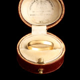 Victorian 22k Gold 3mm Wedding Band