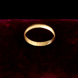 18th Century "Let Vertue be a Guide to The" Posy Ring