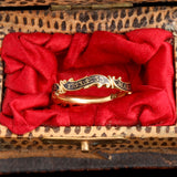 Georgian Countess of Macclesfield Rococo Mourning Band