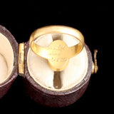 Victorian Amethyst Memorial Ring
