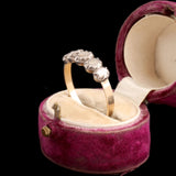 Early 19th Century Rose Cut Diamond Half Hoop
