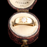 Late Victorian Star-Set Diamond Ring