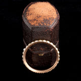 Georgian Seed Pearl Eternity Ring