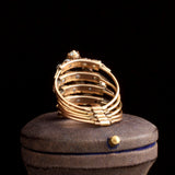 Early 20th Century Seed Pearl Harem Ring