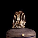 Early 20th Century Seed Pearl Harem Ring
