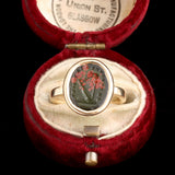 "Je Réponds à la Touche" Wax Seal Ring