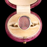 "In Adversis Etiam Fide" Wax Seal Ring