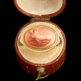 Ancient Roman Agate Dog Cameo Ring