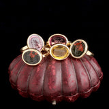 "A Letter Softens the Pains of Absence" Wax Seal Ring
