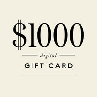 $1000 Digital Gift Card