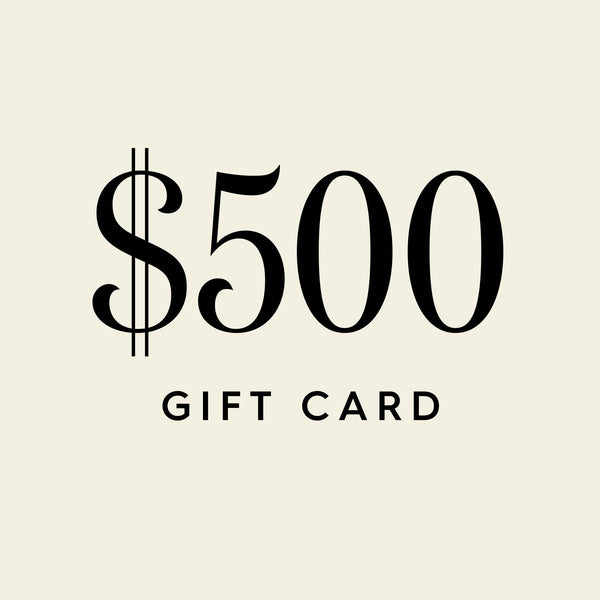 $500 Digital Gift Card